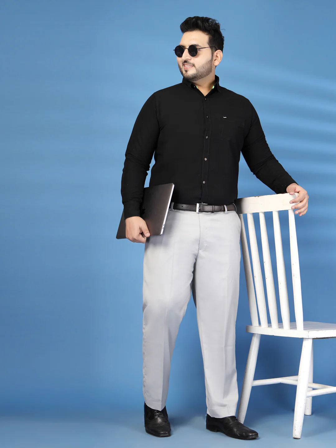 Plus Size Magic Formal Trouser With Extra Comfort - Image 6