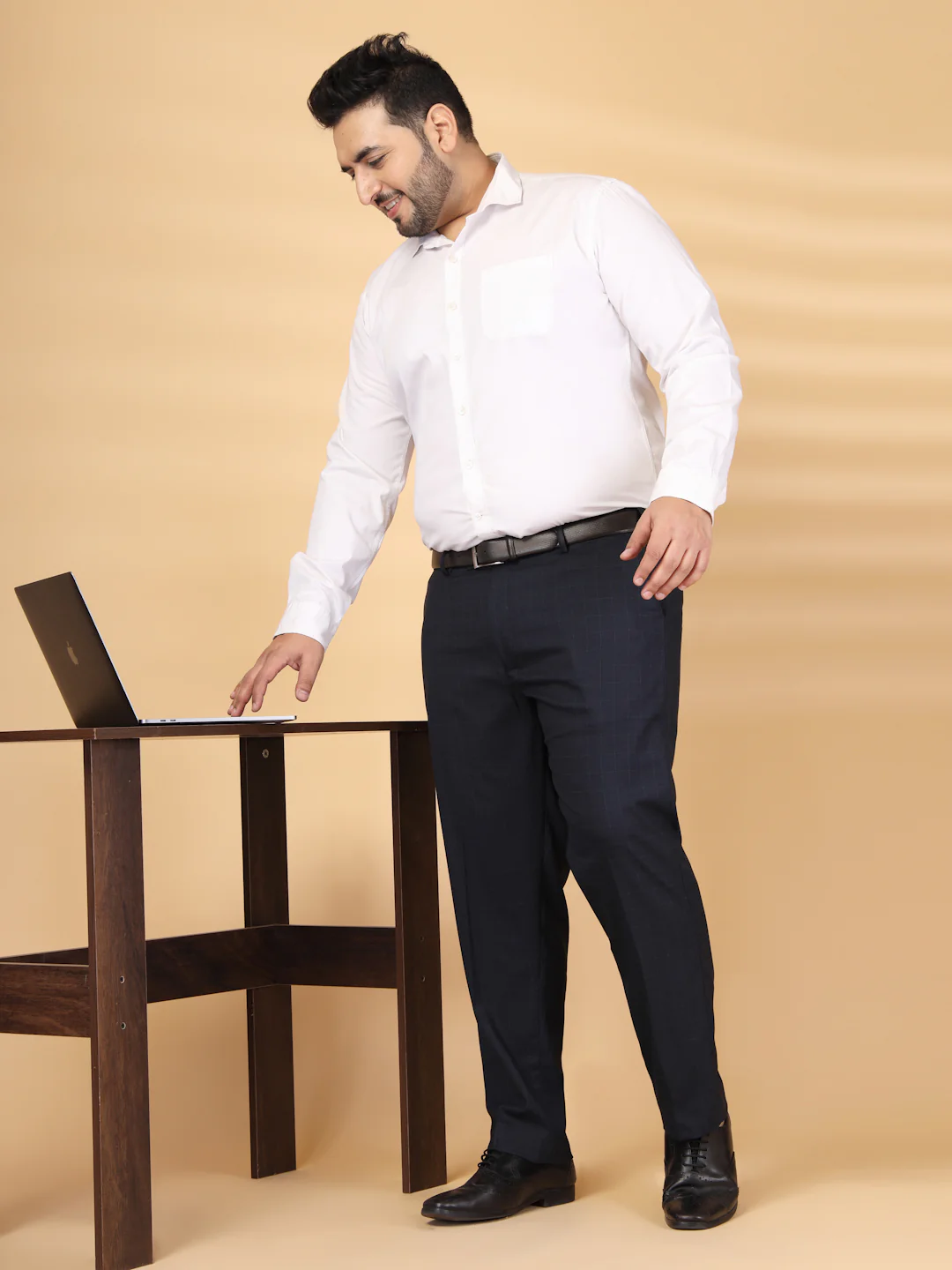 Plus Size Magic Formal Trouser With Extra Comfort - Image 4
