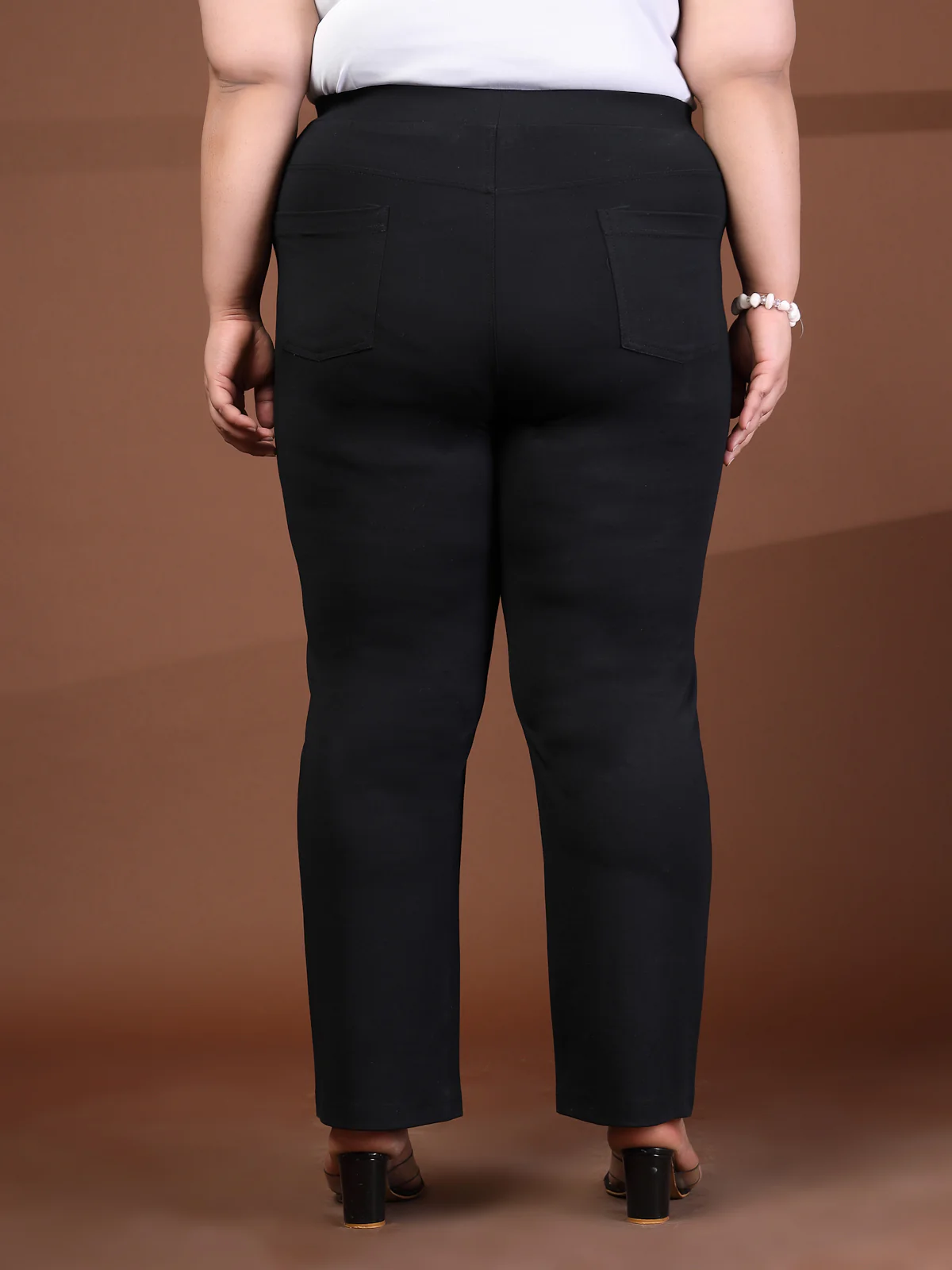 Plus Size Ankle Length Gym Tights - Image 8