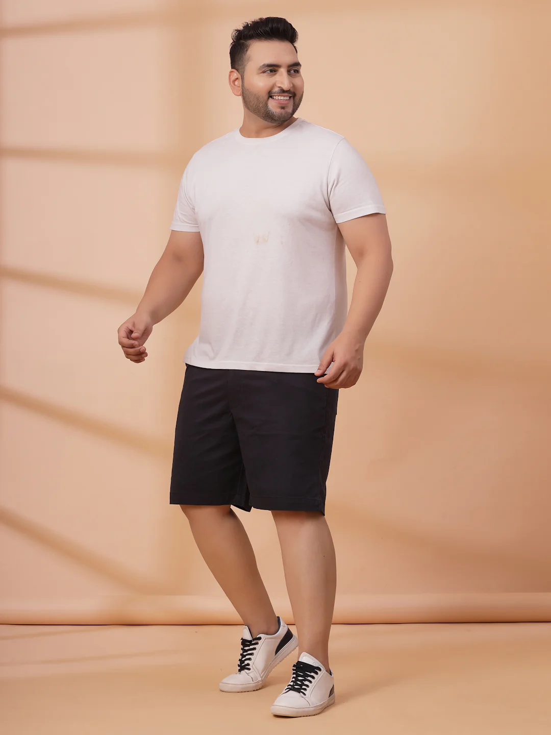 Plus Size Leisure Wear Bermuda Shorts - Image 4