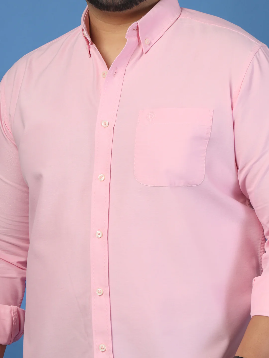 Plus Size Men Classic Casual Shirt - Image 7