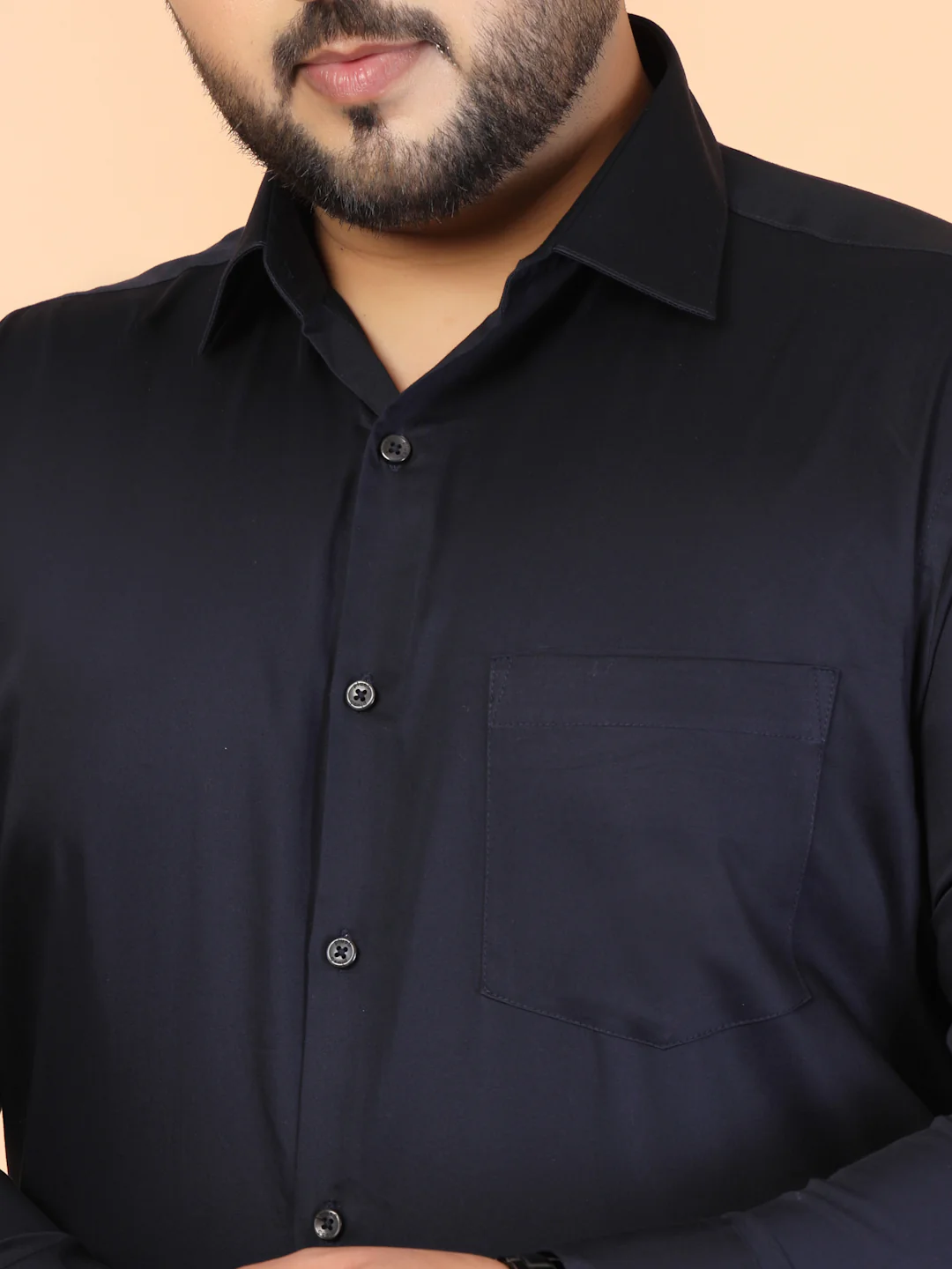 Plus Size Men Classic Formal Shirt - Image 8