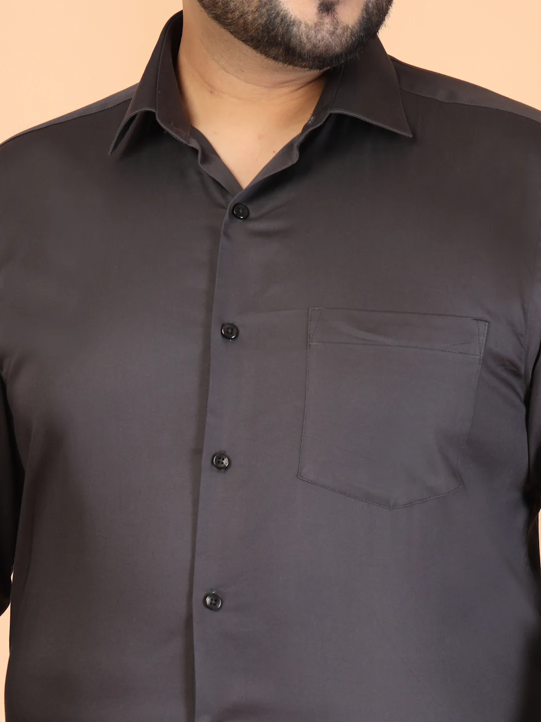 Plus Size Men Classic Formal Shirt - Image 8