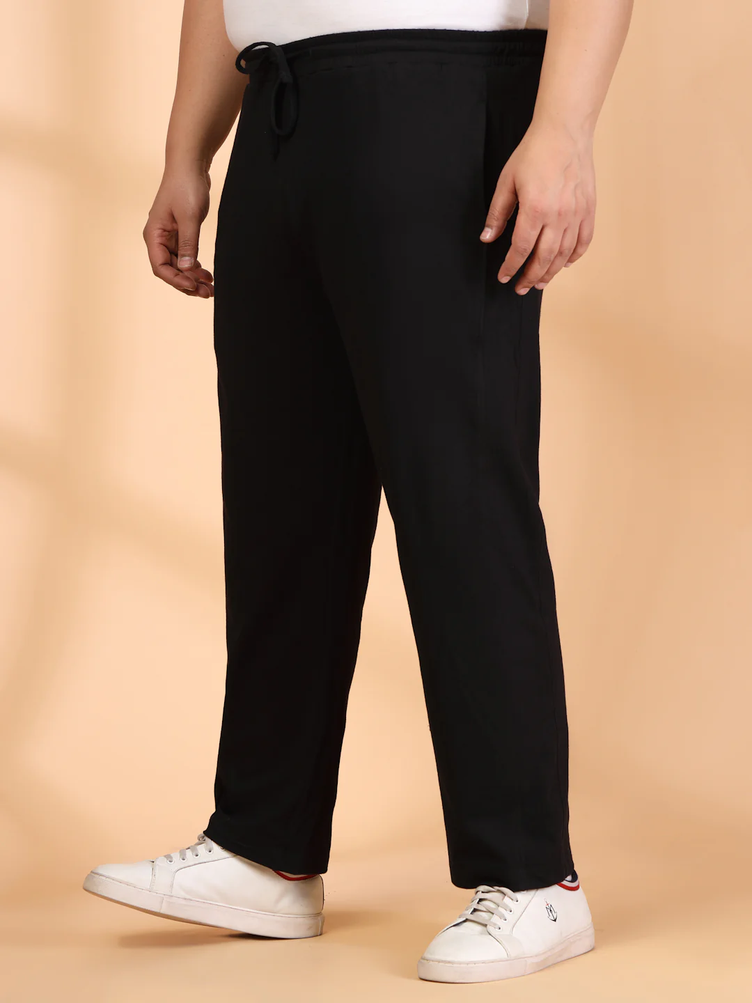 Plus Size Men Mid-Rise Track Pants - Image 6