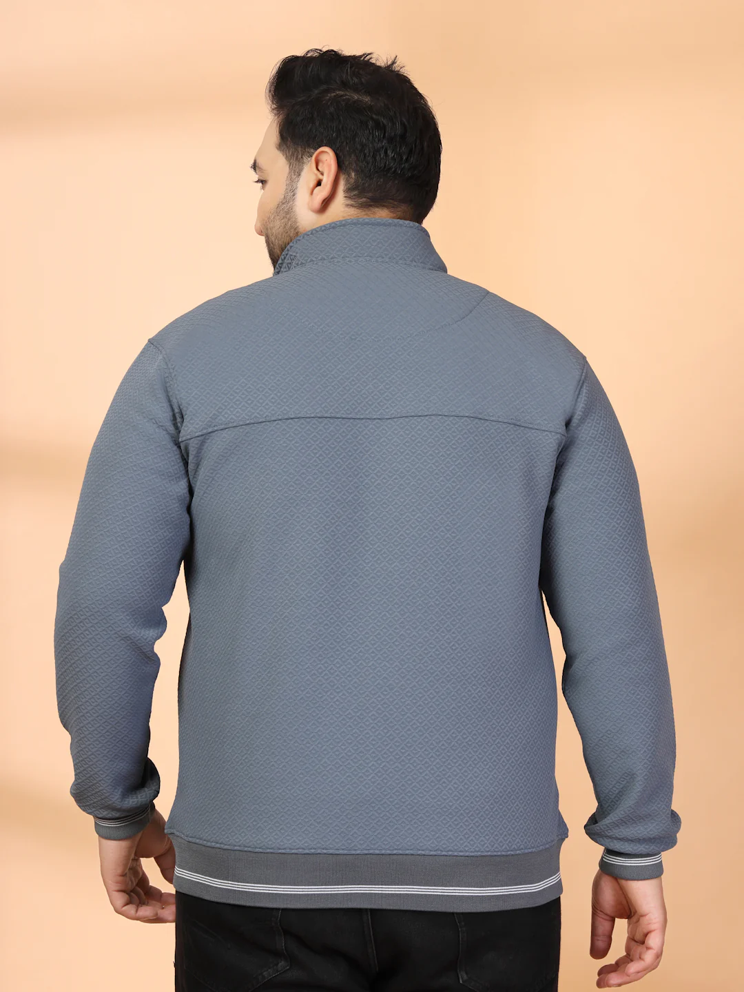 Plus Size Men Sporty Jacket - Image 9