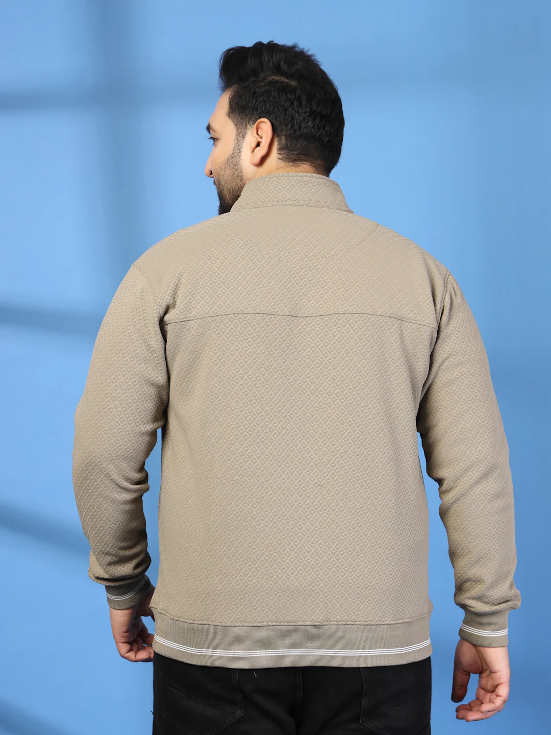 Plus Size Men Sporty Jacket - Image 5