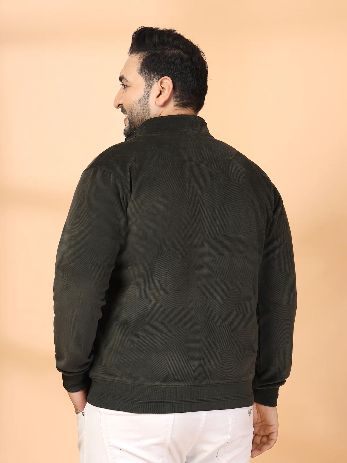 Plus Size Mock Collar Jacket - Image 5