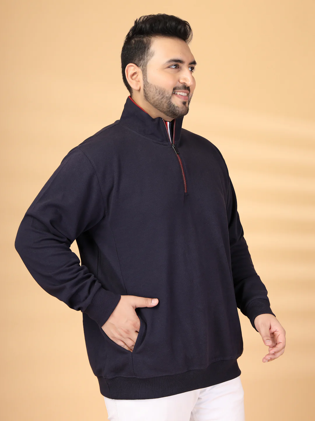 Plus Size Pullover Sweatshirt - Image 4