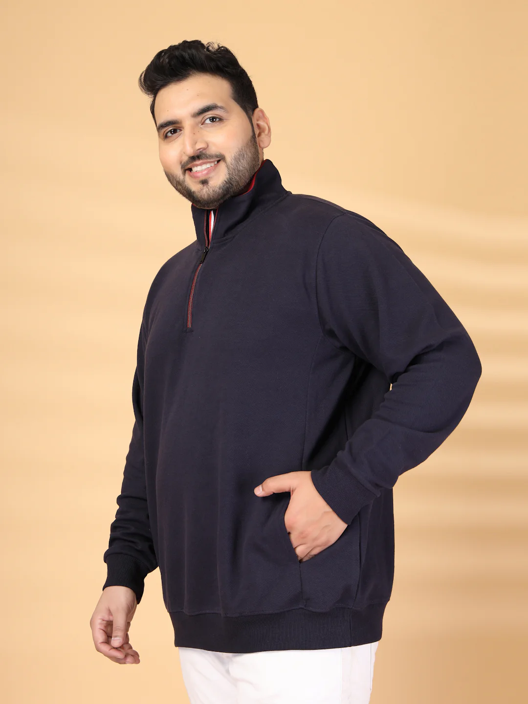 Plus Size Pullover Sweatshirt - Image 5