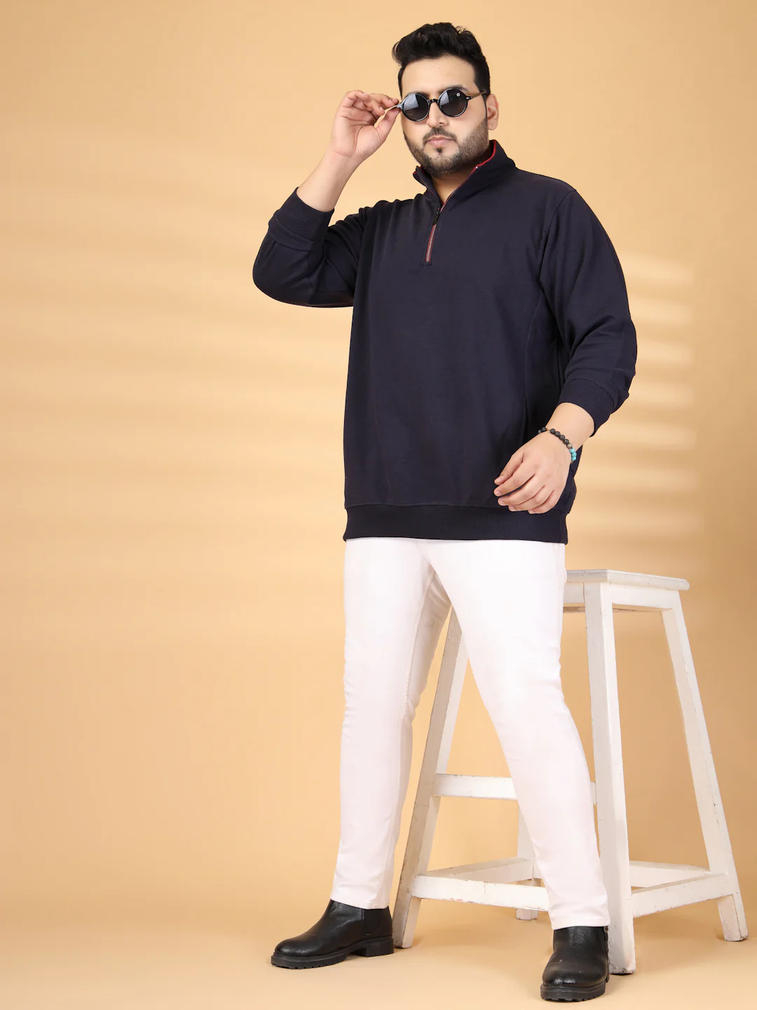 Plus Size Pullover Sweatshirt - Image 8