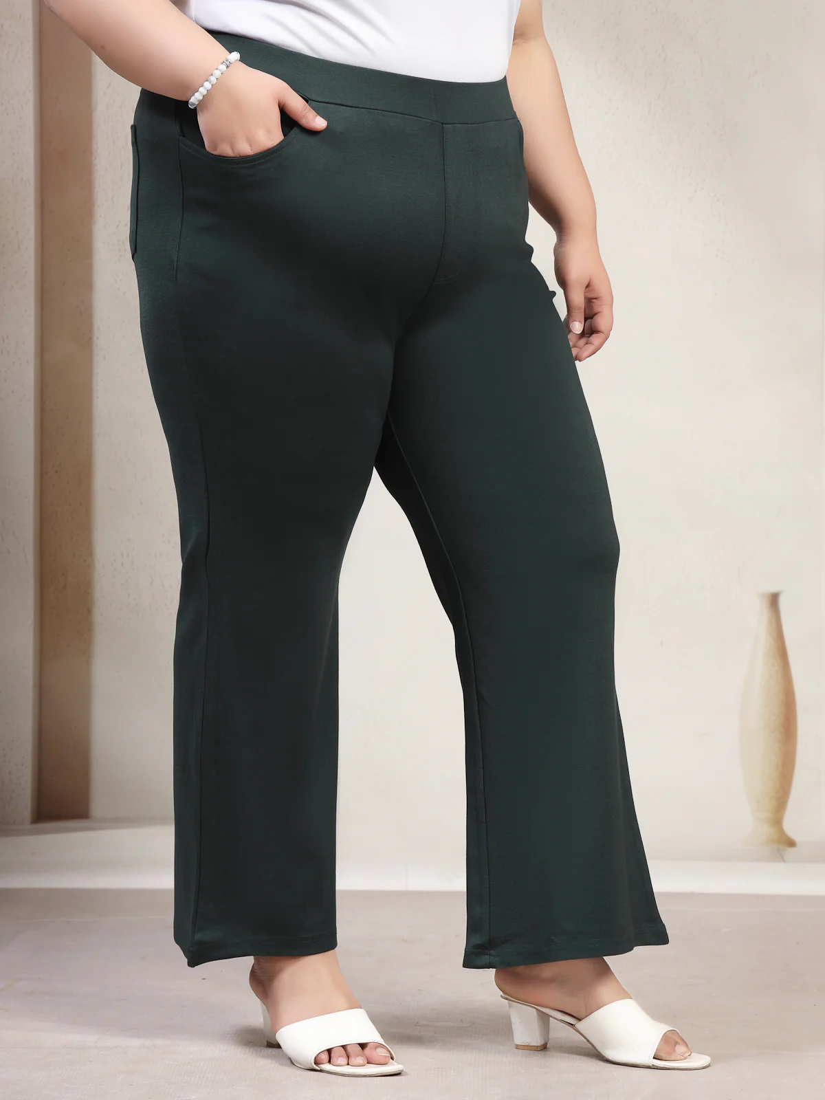 Plus Size Regular Fit Jeggings - Image 38