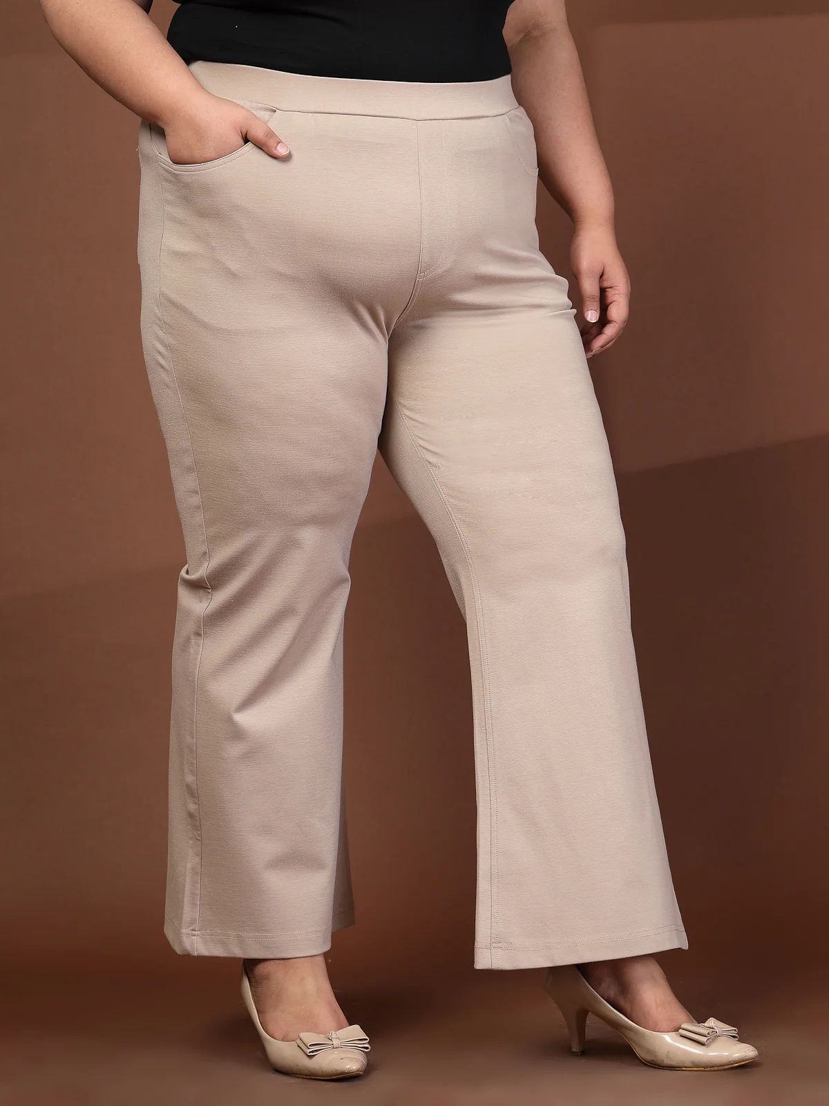 Plus Size Regular Fit Jeggings - Image 62