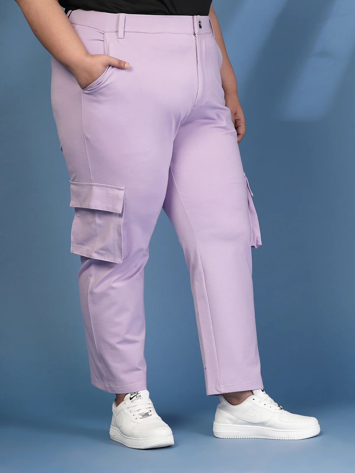 Plus Size Regular Fit Mid-Rise Cargo - Image 3
