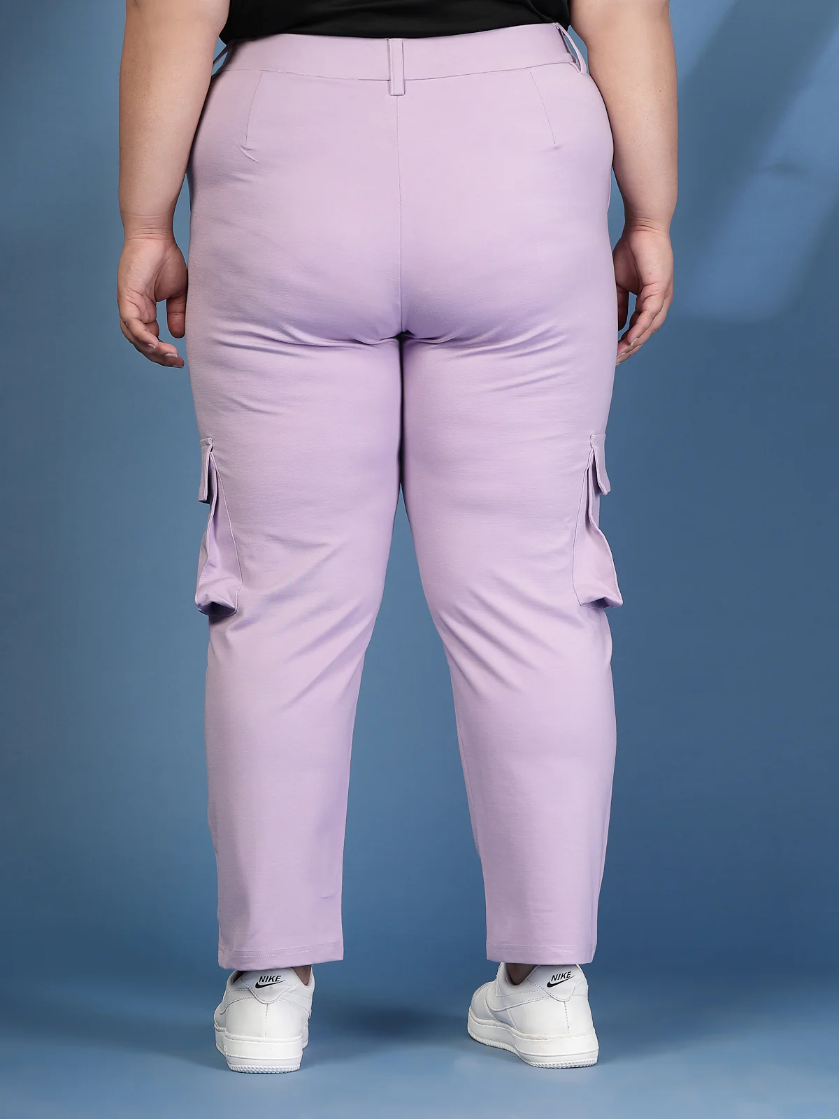 Plus Size Regular Fit Mid-Rise Cargo - Image 5