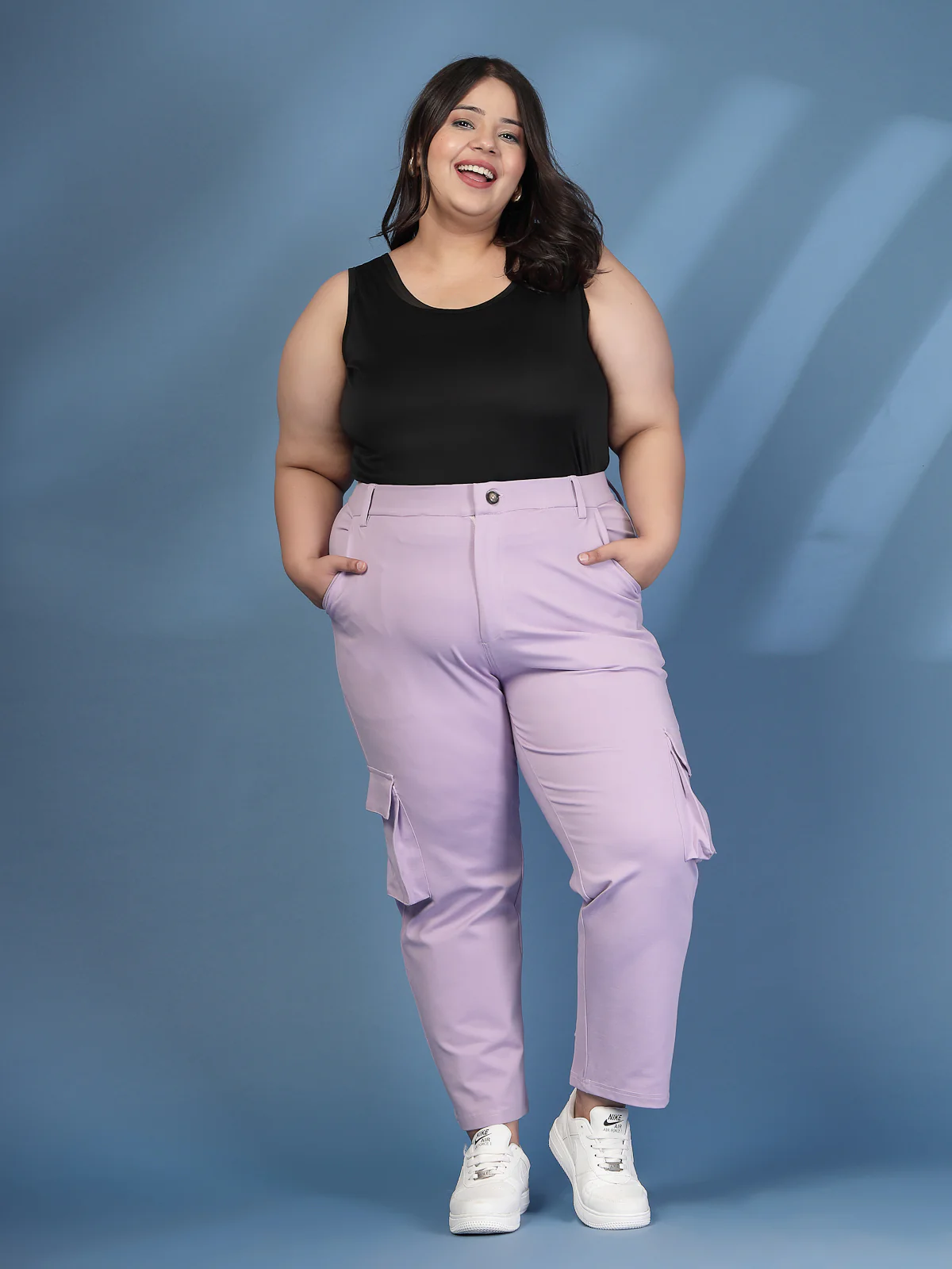 Plus Size Regular Fit Mid-Rise Cargo - Image 6