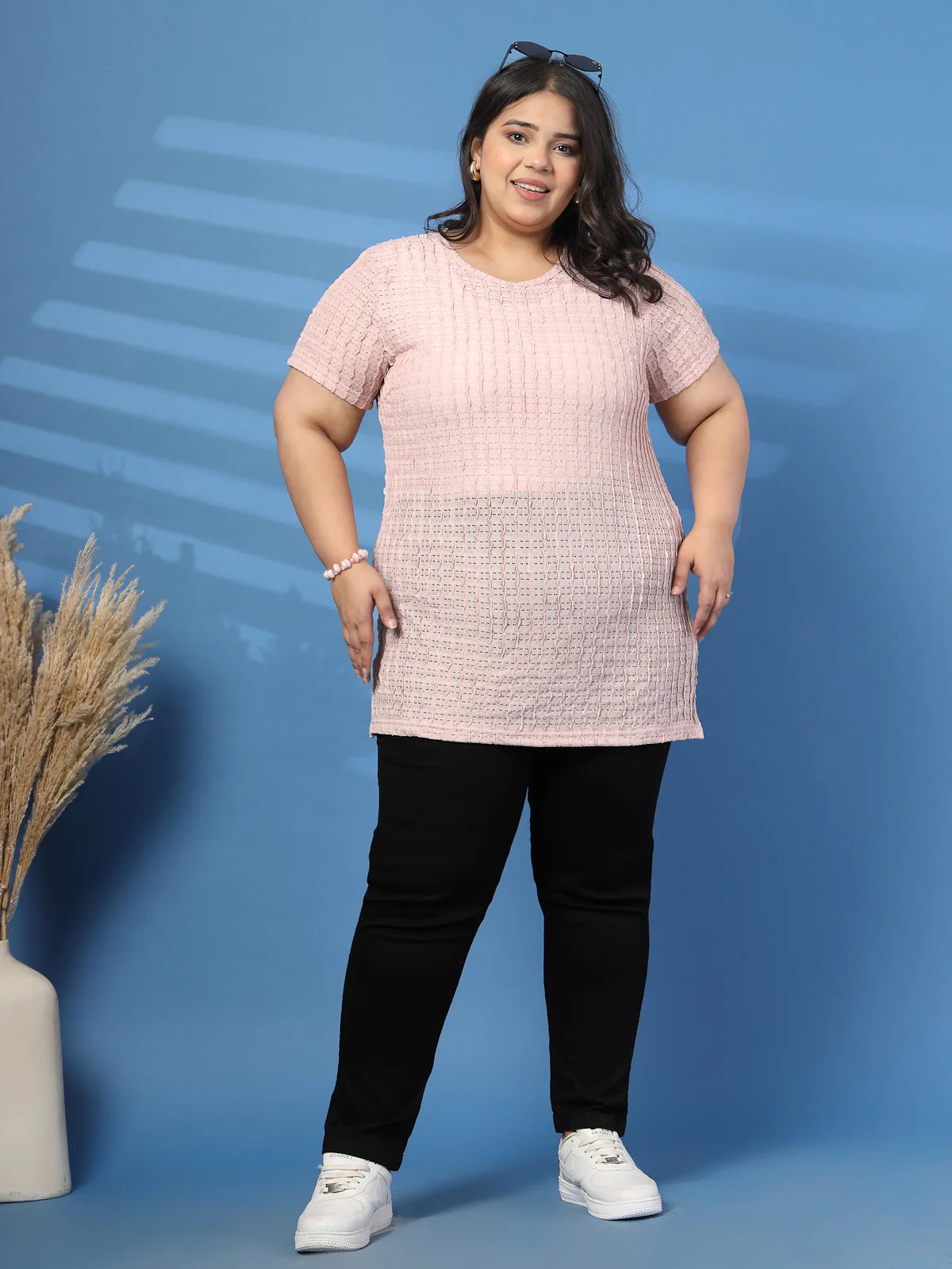 Plus Size Regular Fit Mid-Rise Stretchable Jeans - Image 7