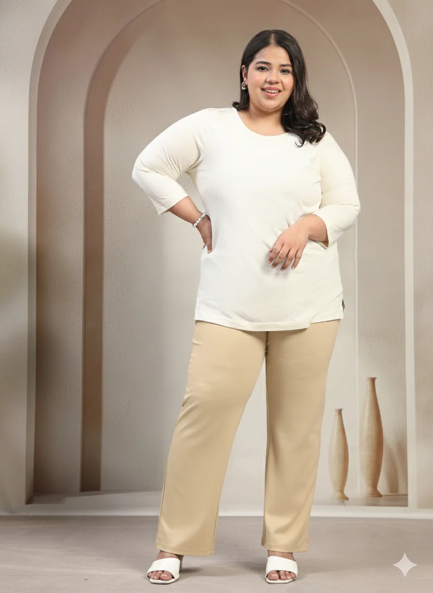 Plus Size Regular Fit Slip-On Jeggings - Image 8