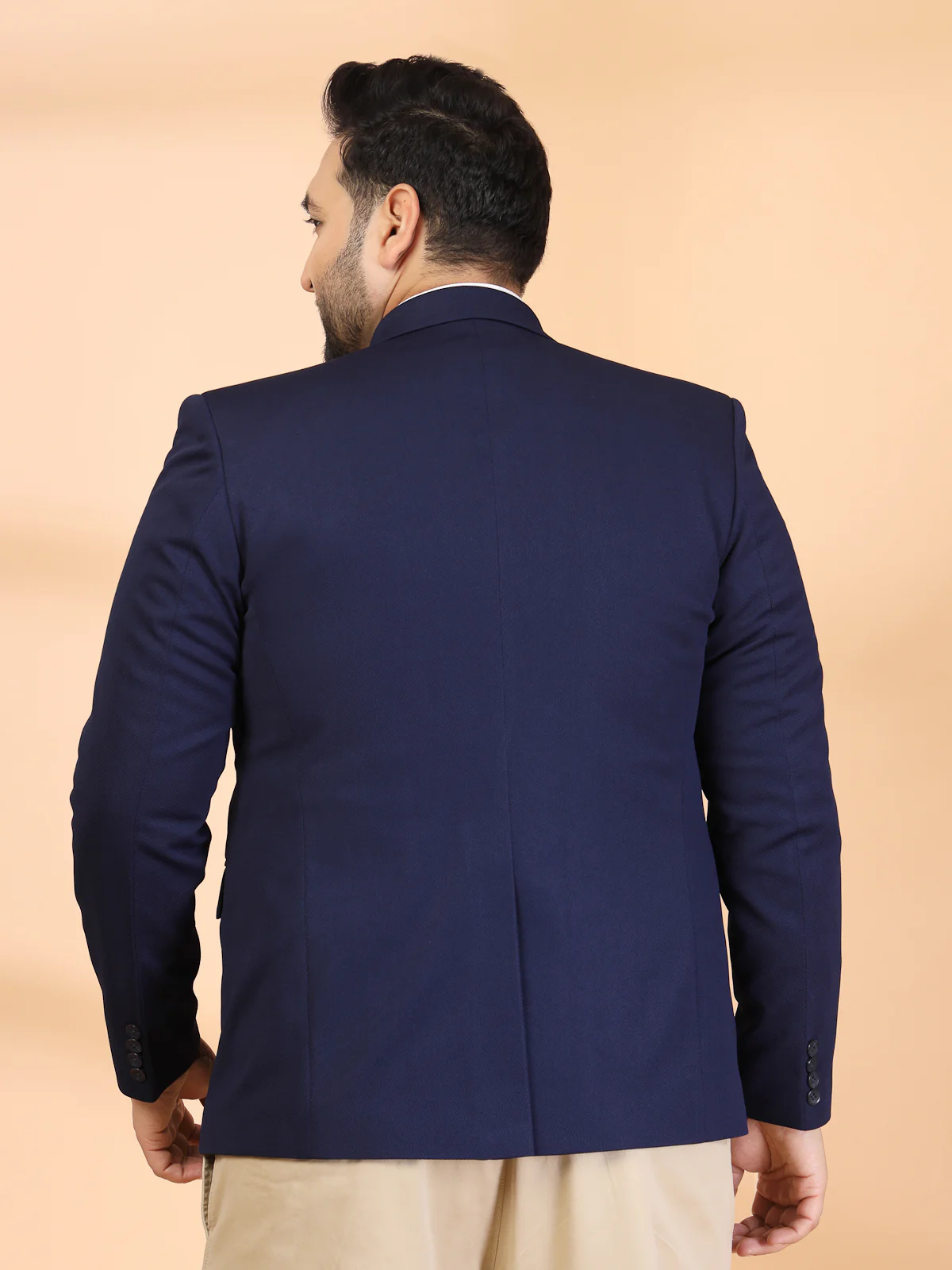 Plus Size Single Breasted Blazer - Image 4