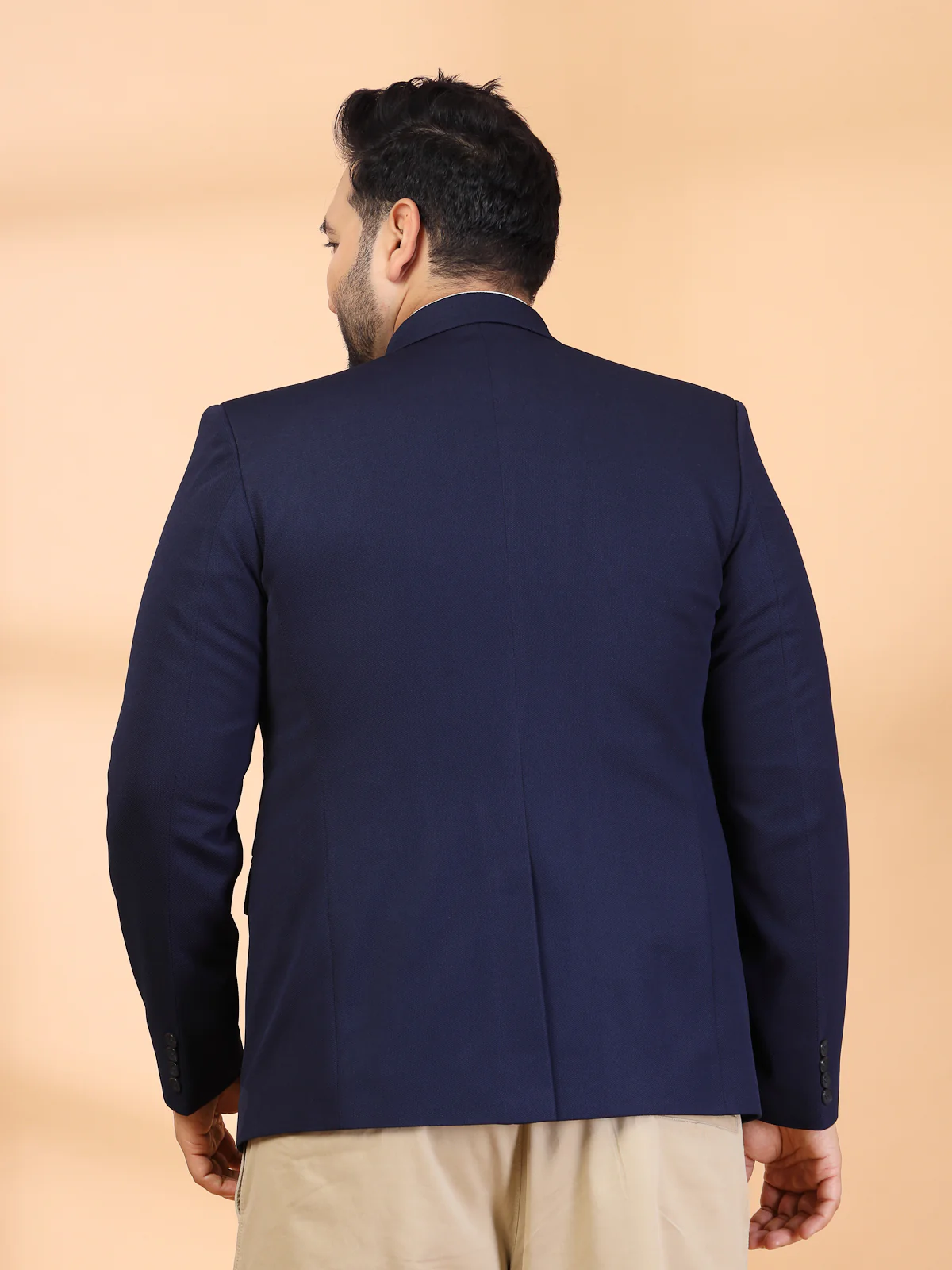 Plus Size Single Breasted Blazer - Image 8