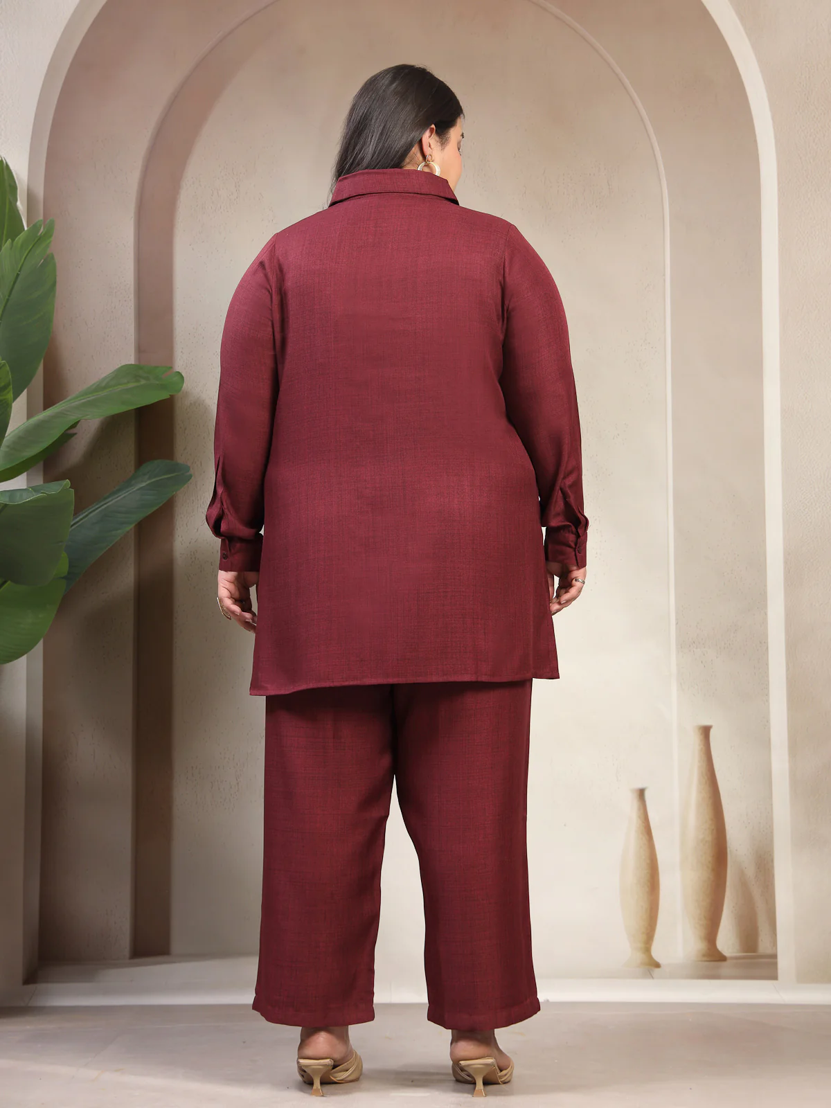 Plus Size Tunic With Hand Embellishment - Image 3
