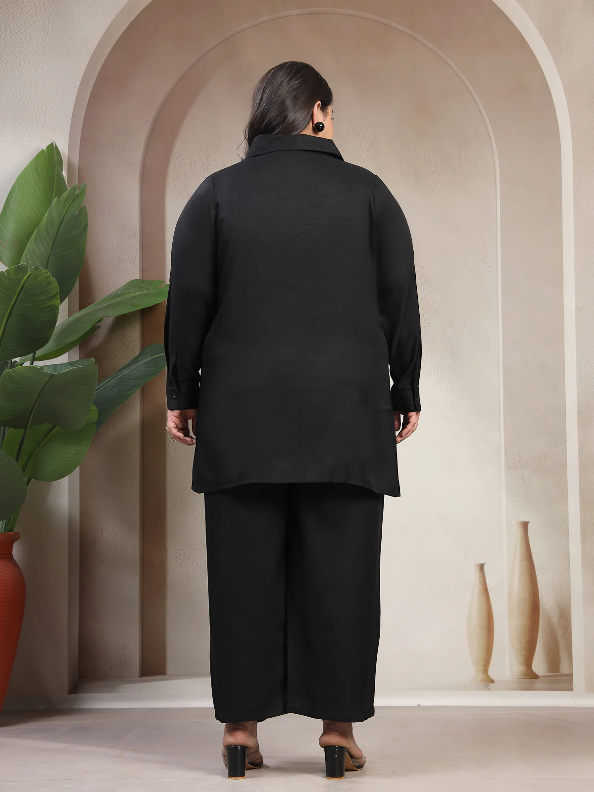 Plus Size Tunic With Hand Embellishment - Image 3