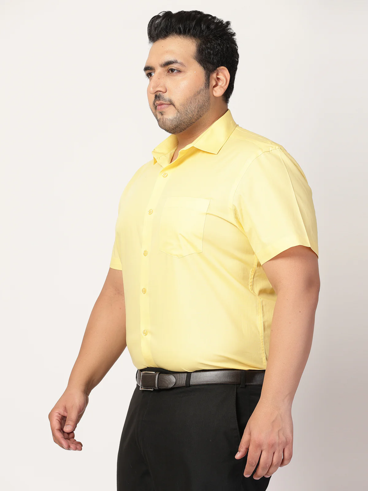Plus Size  Spread Collar Shirt - Image 4