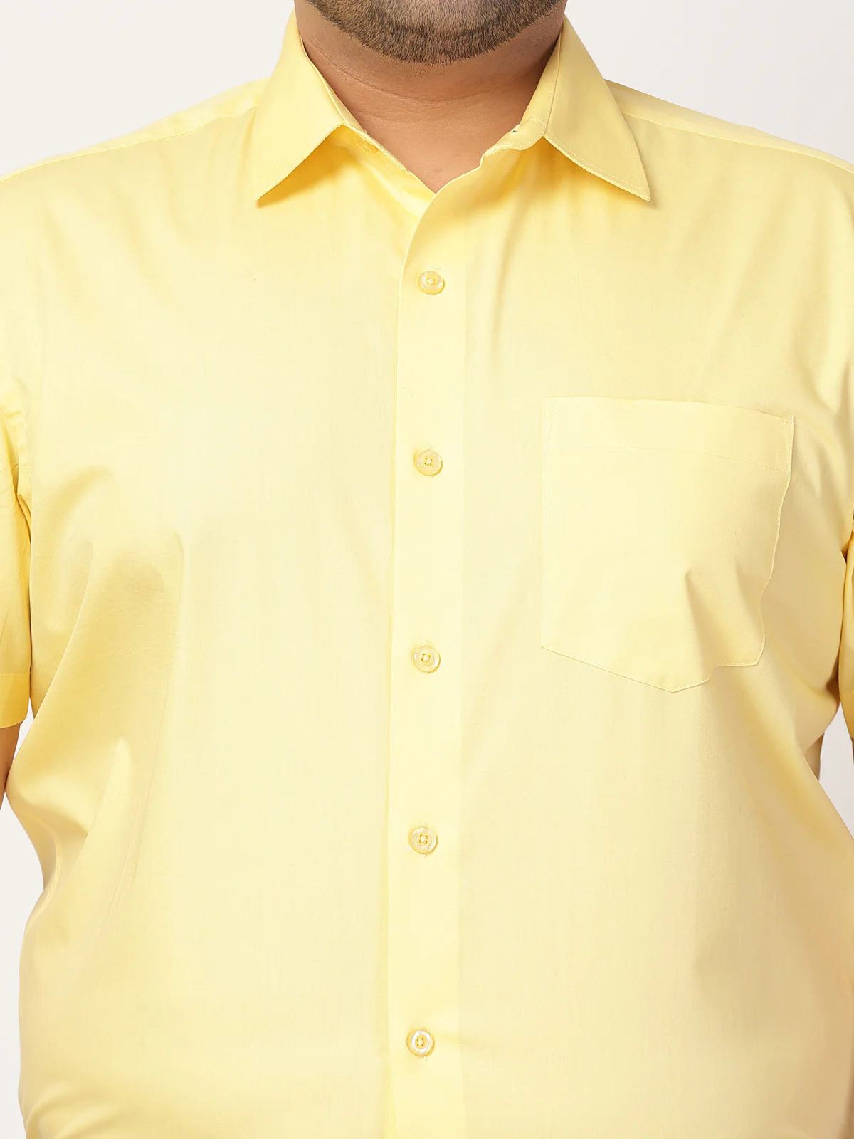 Plus Size  Spread Collar Shirt - Image 5