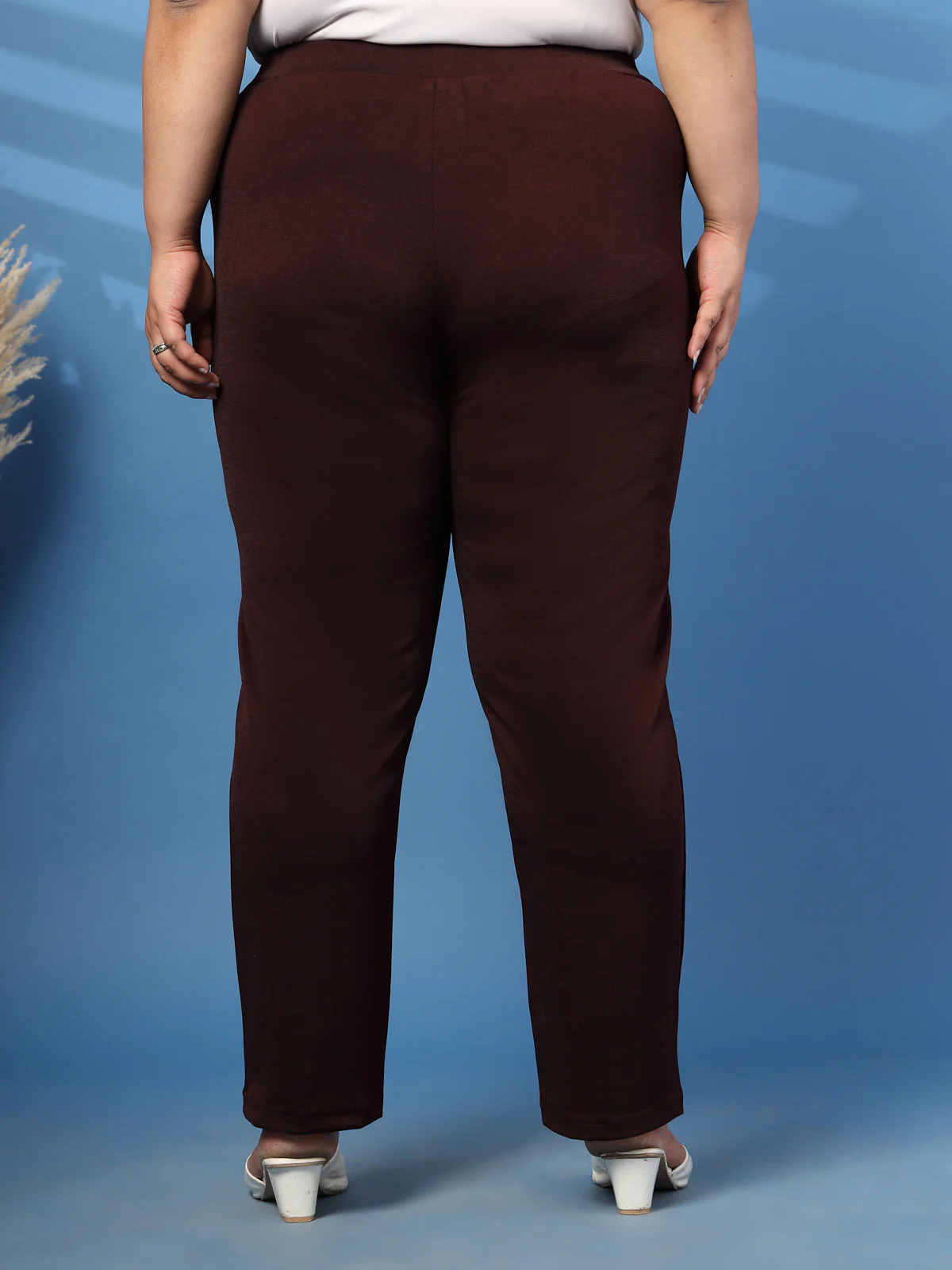 Plus Size Relaxed Fit Slip-On Jeggings - Image 31