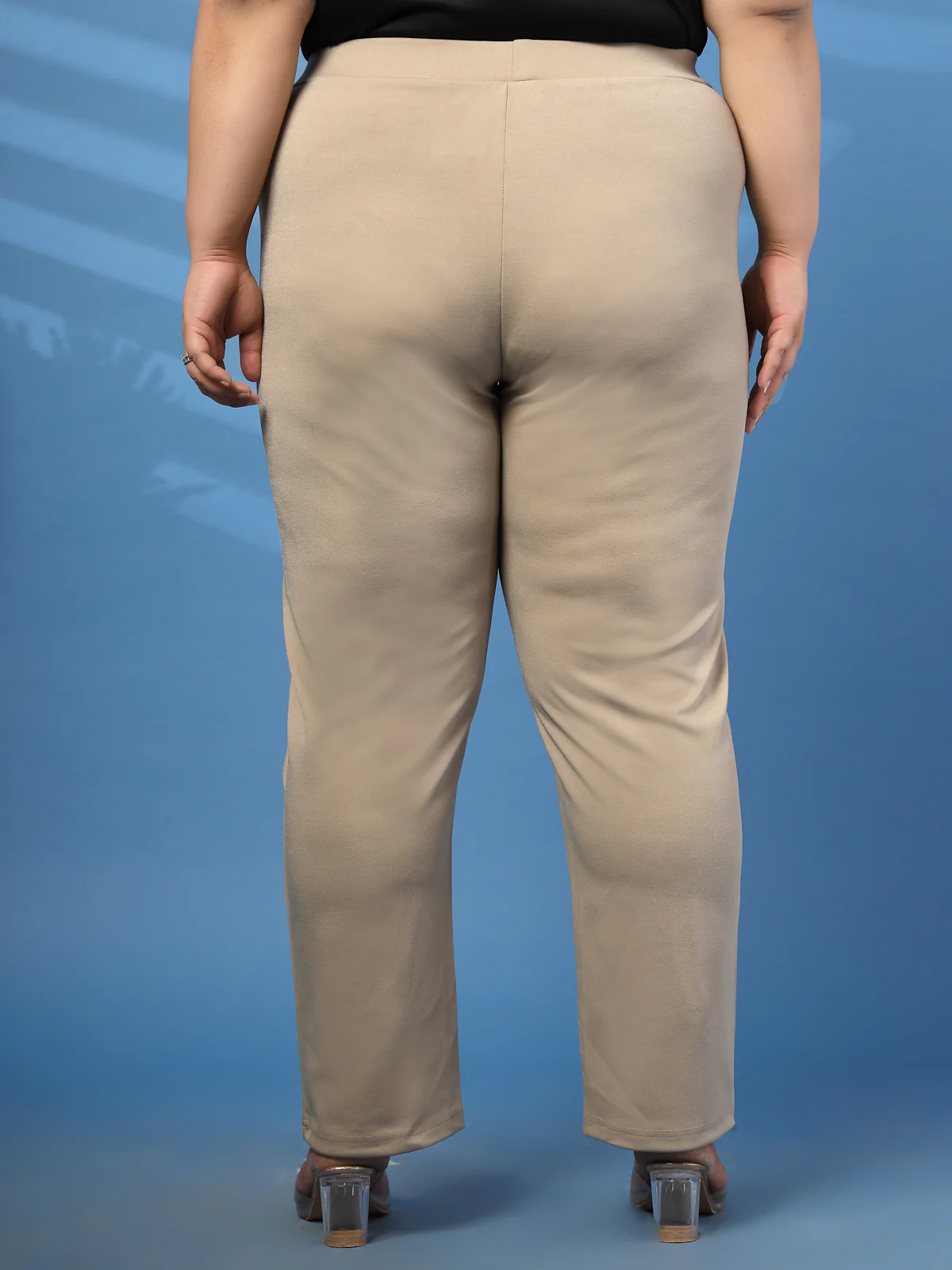 Plus Size Relaxed Fit Slip-On Jeggings - Image 6