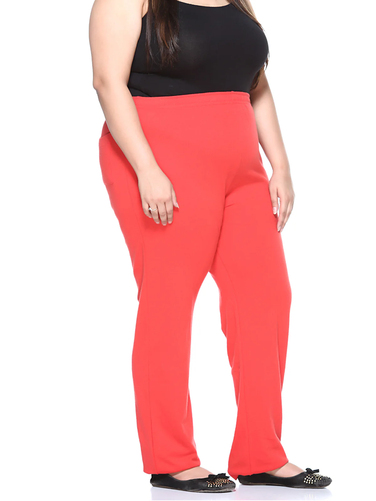 Plus Size Coral Pink Pyjamas - Image 3