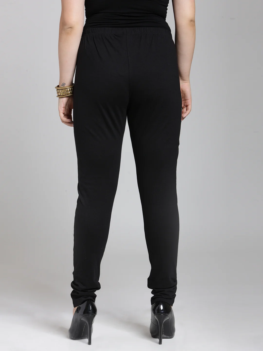 Plus Size Women Solid Legging - Image 5