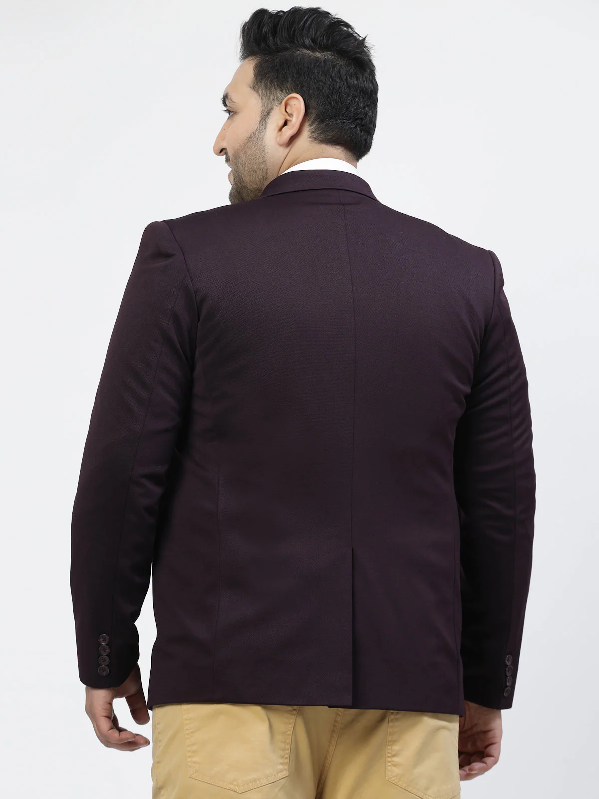 Plus Size Single Breasted Formal Blazer - Image 5