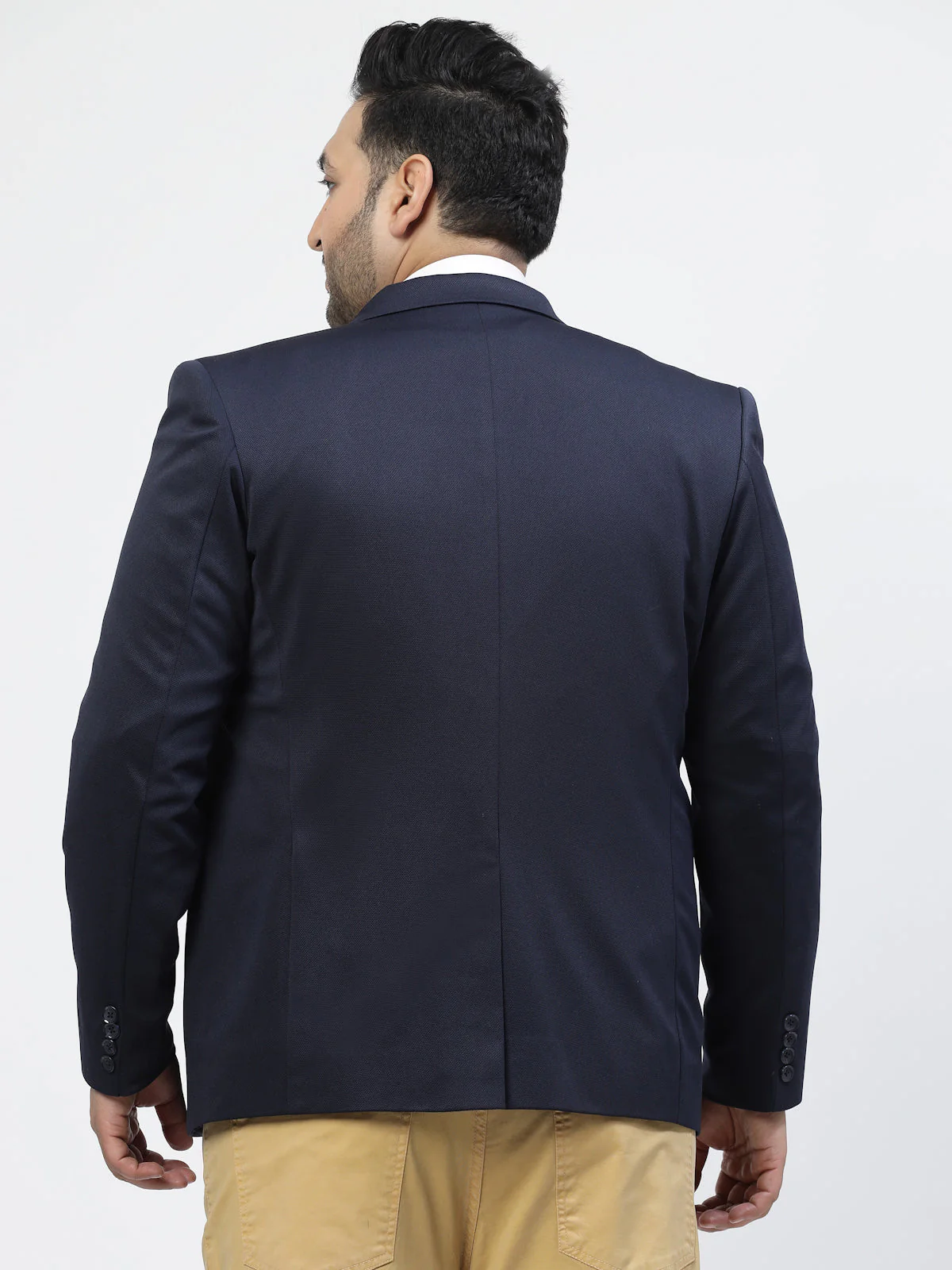 Plus Size Single Breasted Formal Blazer - Image 6
