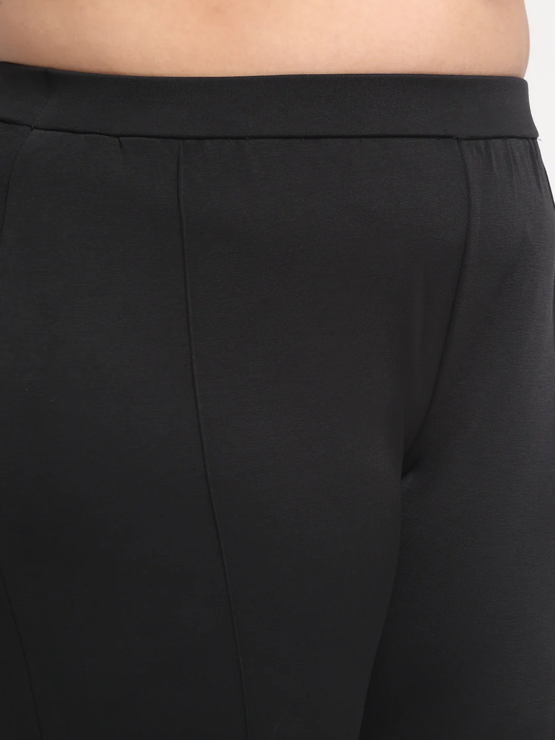 Plus Size Women  Black Jeggings - Image 4