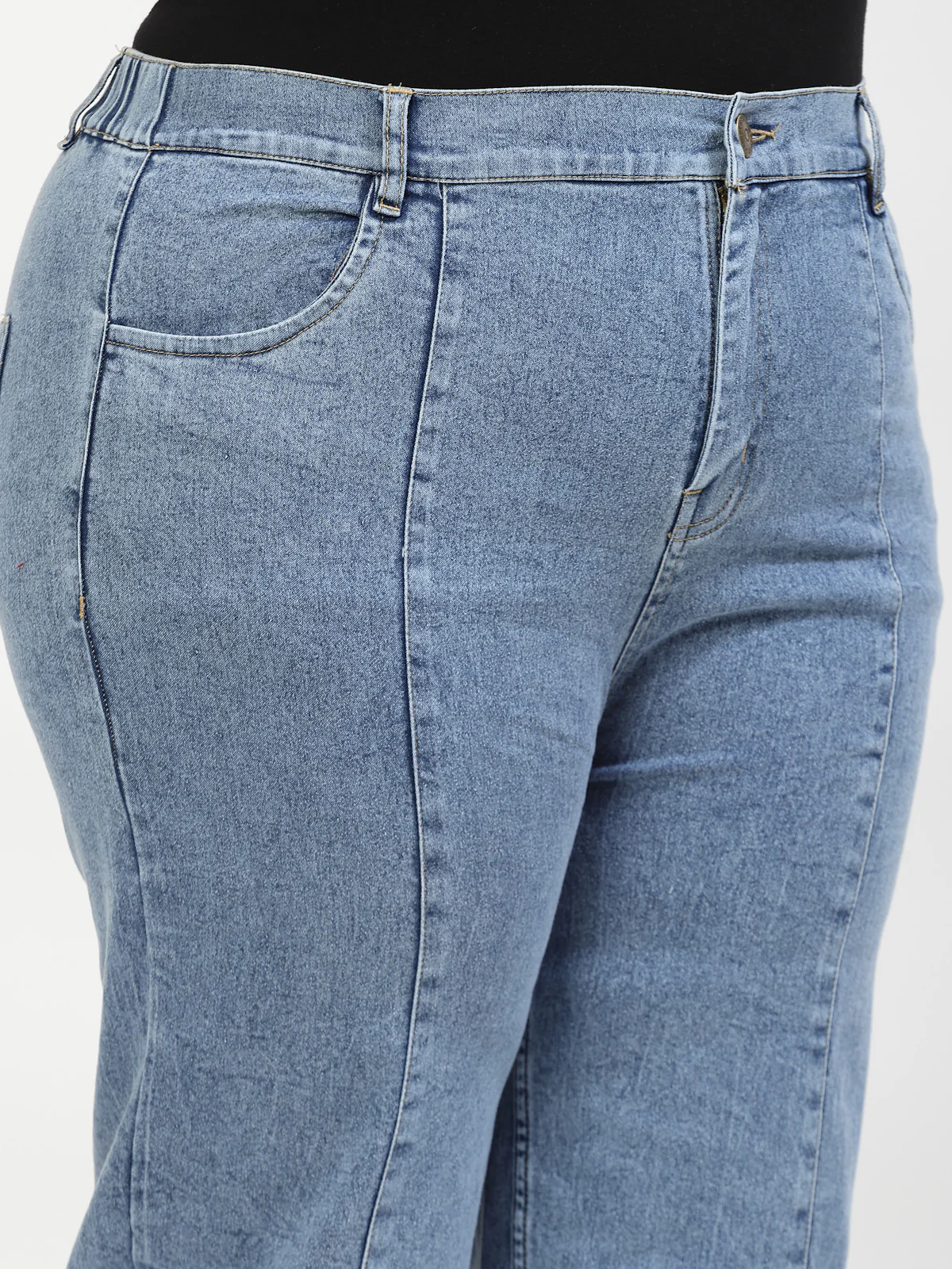 Plus Size Women Stretchable Jeans - Image 5