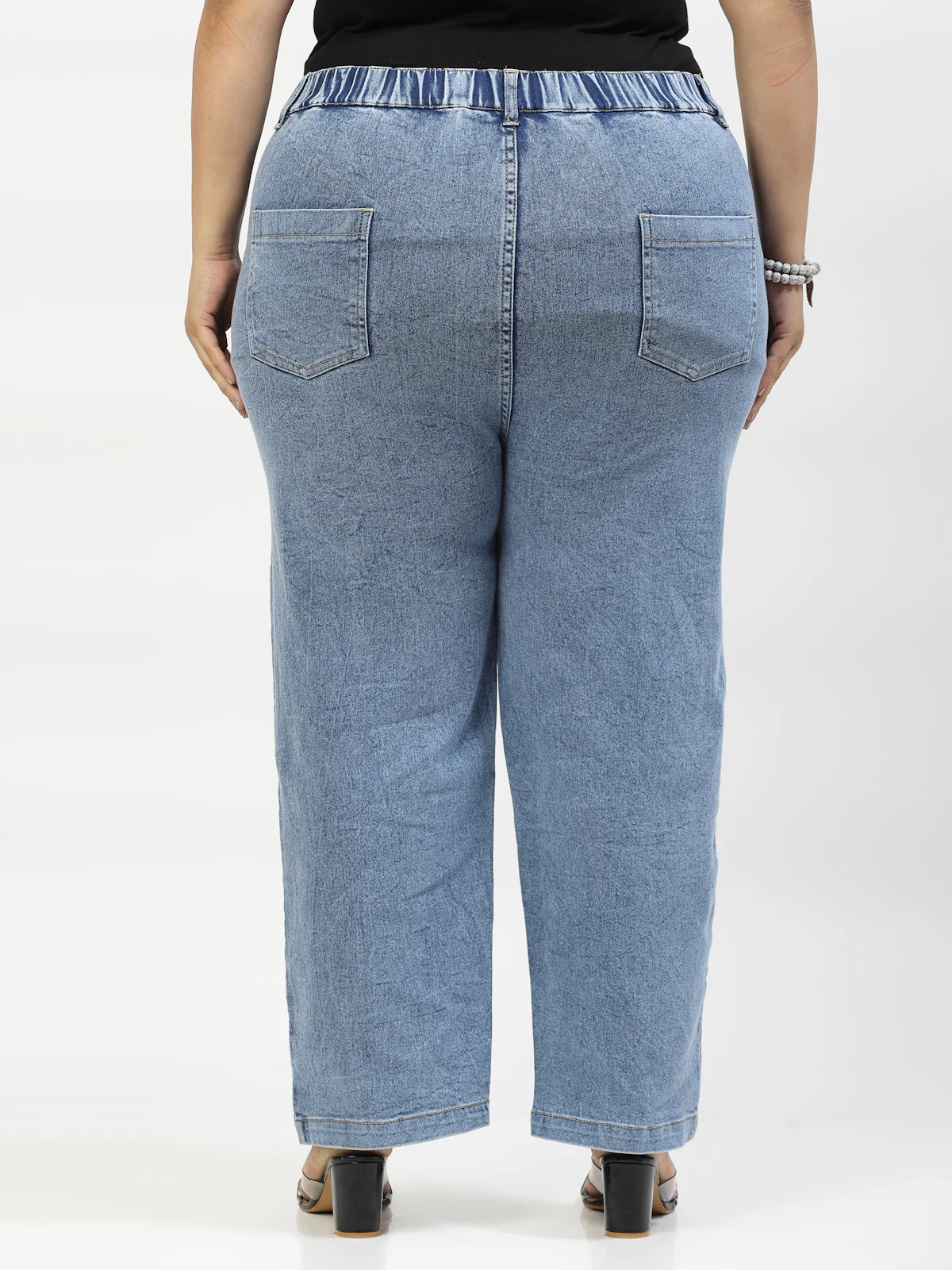 Plus Size Women Stretchable Jeans - Image 6